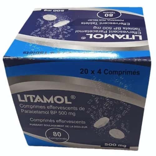 LITAMOL 500MG CPR EFFV BL4 CH L325