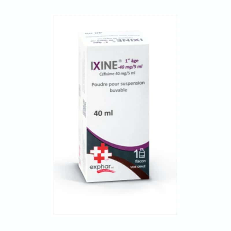 Ixine 1er Âge (Cefixime) 40 mg/5 ml