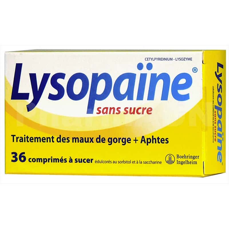 LYSOPAINE en boîte de 36