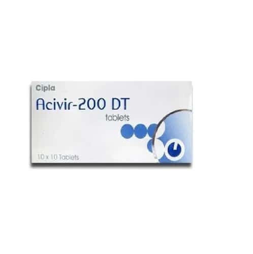 ACIVIR 200mg - Boîte de 10 Comprimés