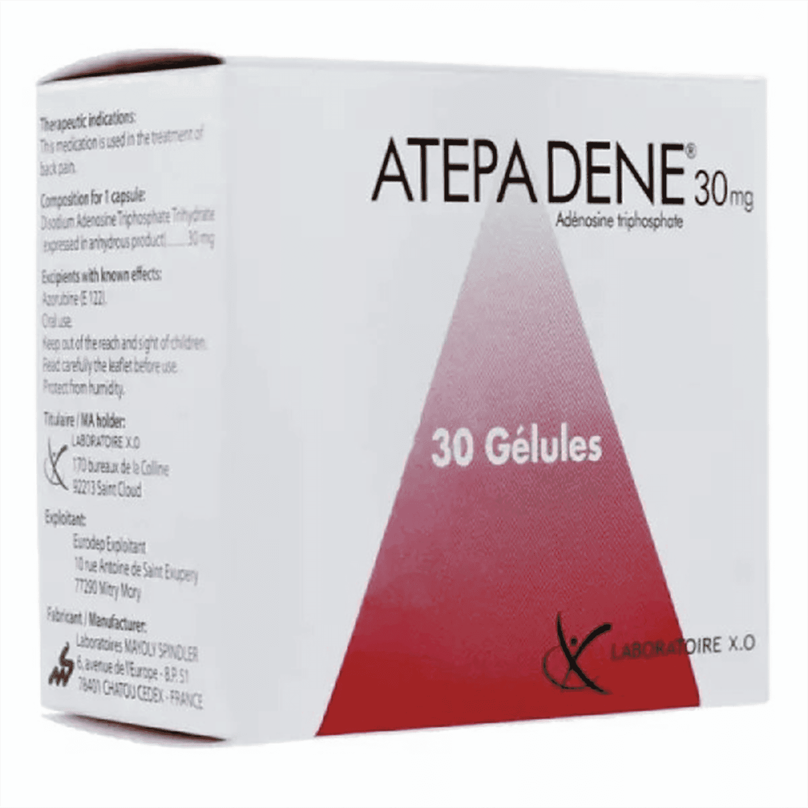 ATEPADENE 30 mg
