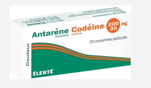 Antarene Codéine 200mg/30mg - Comprimés