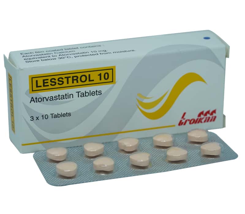 LESSTROL 20MG CP B/30