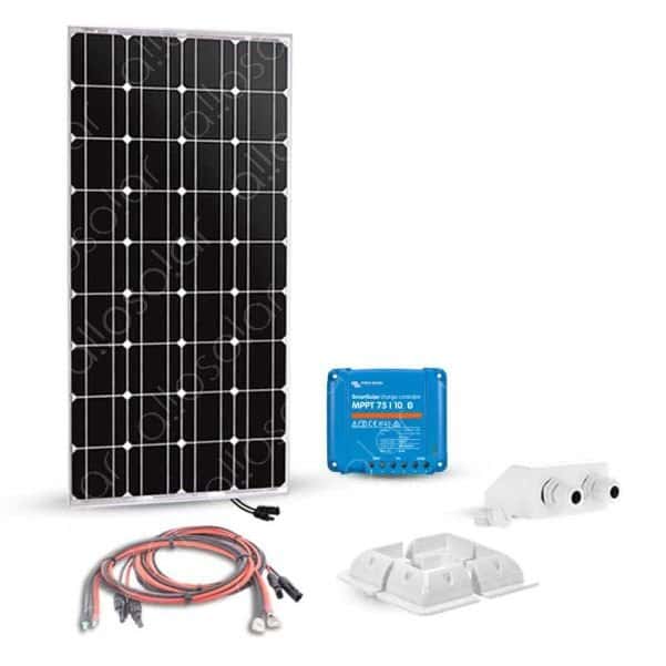 kit panneau solaire 200W + batterie 150Ah