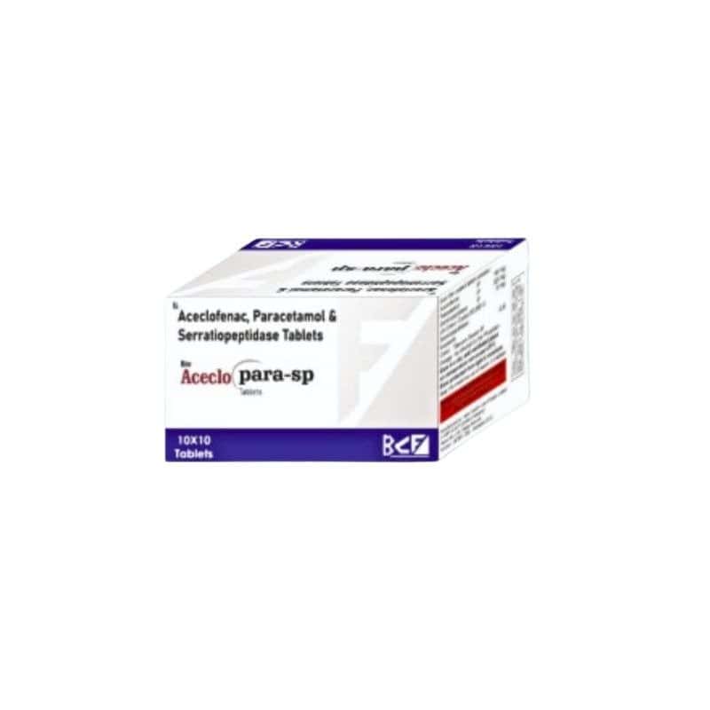 Aceclopara 100/500mg - Boîte de 10 Comprimés