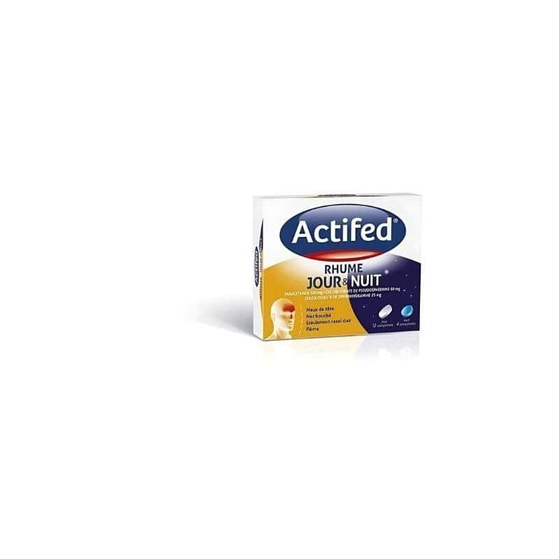Actifed Jours et Nuit - Comprimés