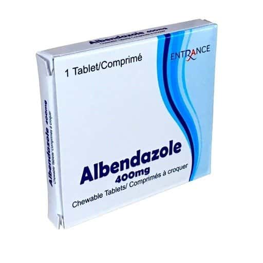 ALBENDAZOLE UBIGEN boîte