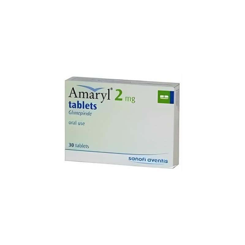 Amarel 2mg - Boîte de 30 Comprimés