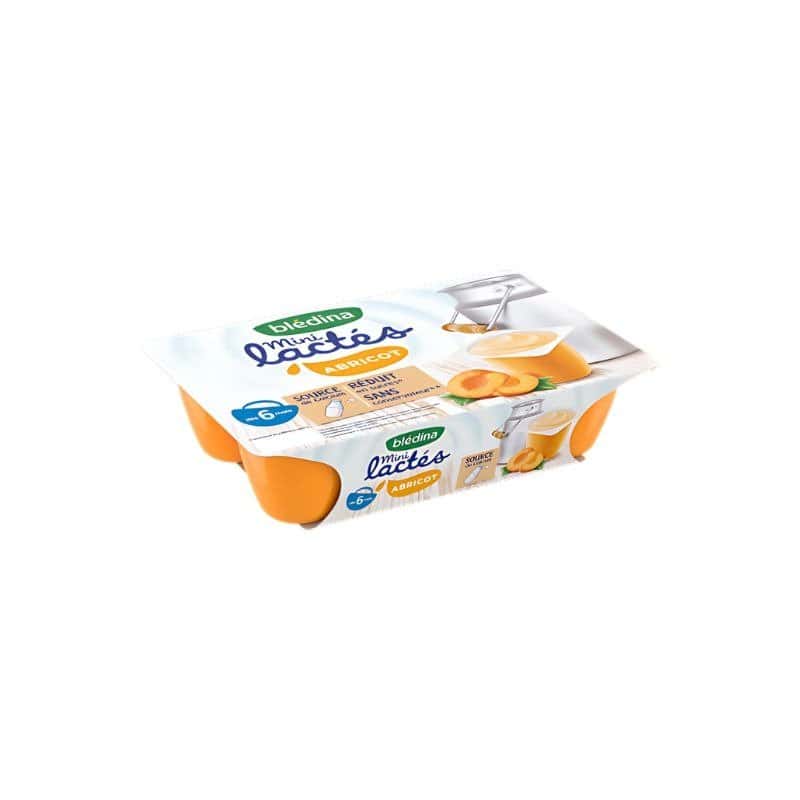 Blédina Coupelle Mini Lactée Abricot Pomme