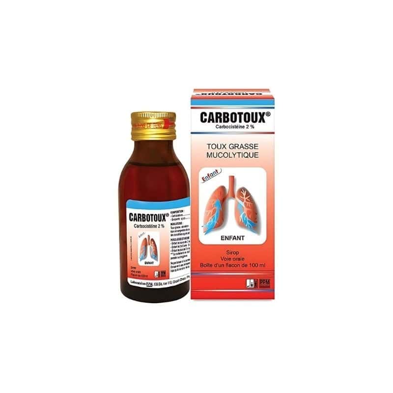 Carbo-Toux 2% Sirop Enfant 100ml