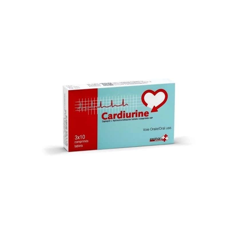 Cardiurine 3 x 10 comprimé