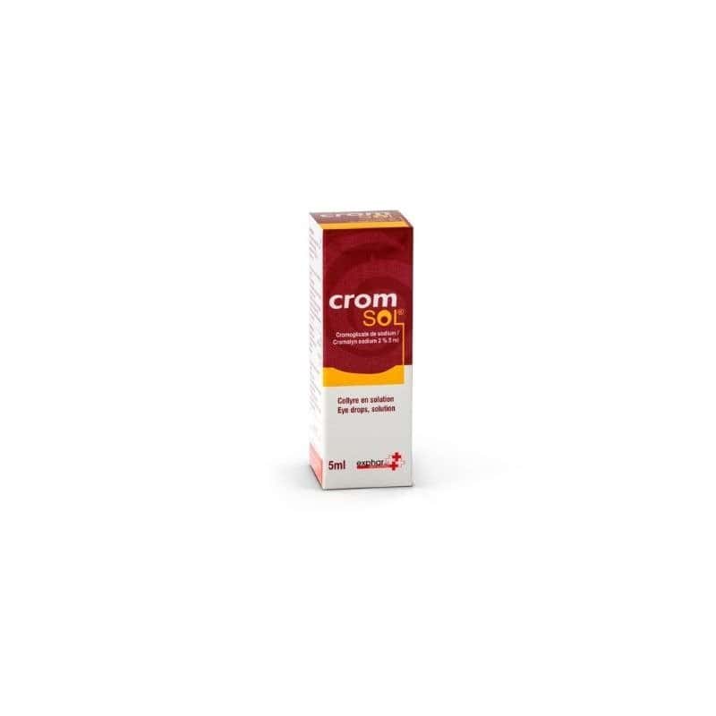 CROMSOL COLLYRE 5ML