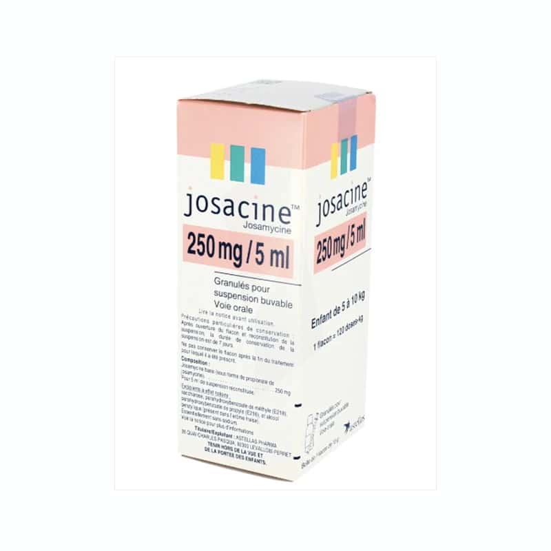 Josacine 250 mg / 5 ml