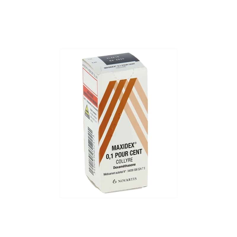 MAXIDEX 0,1 % COLLYRE