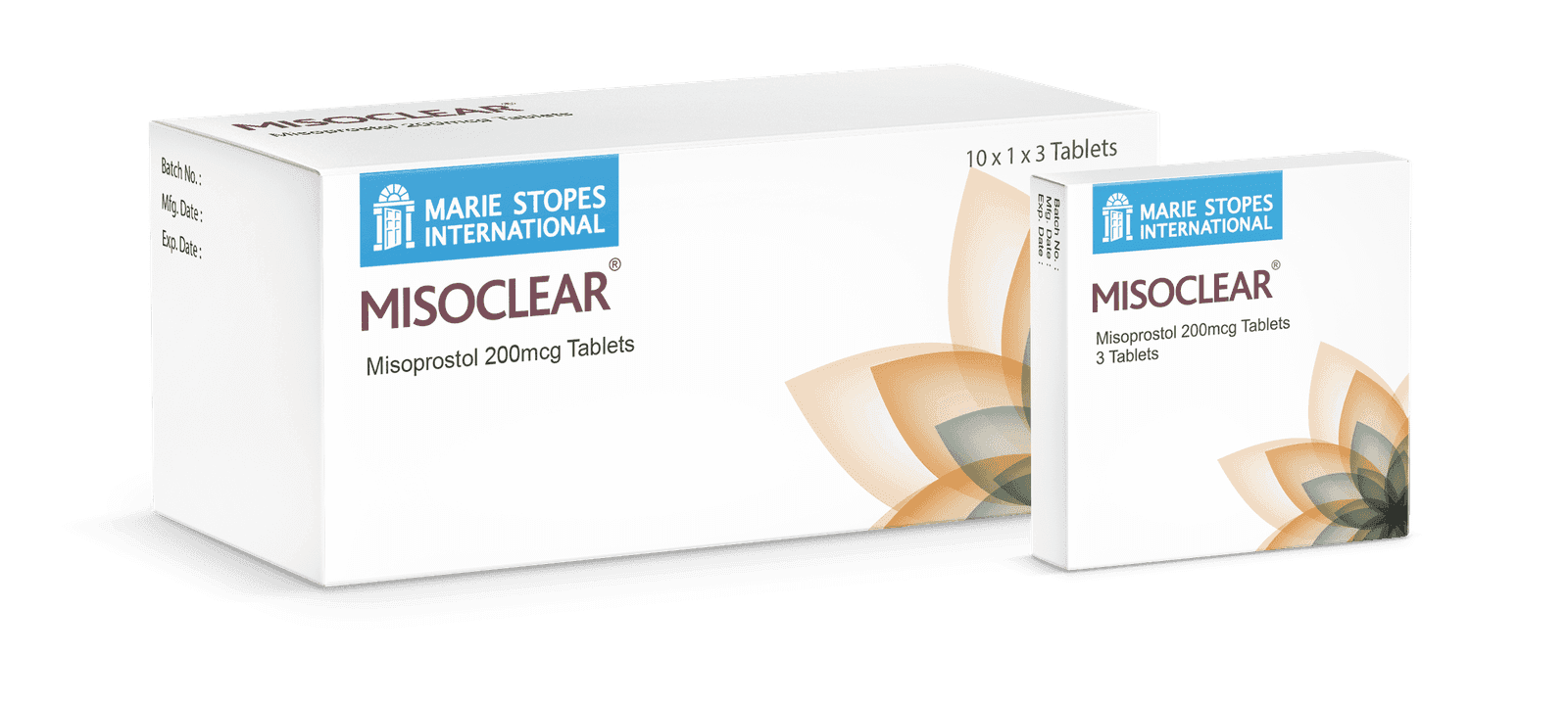 MISOCLEAR 200MG CP/3