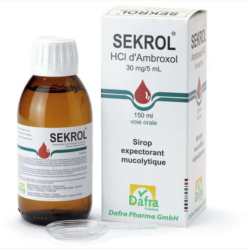 SEKROL HCL D'Ambroxol 30 mg/ 5 ml