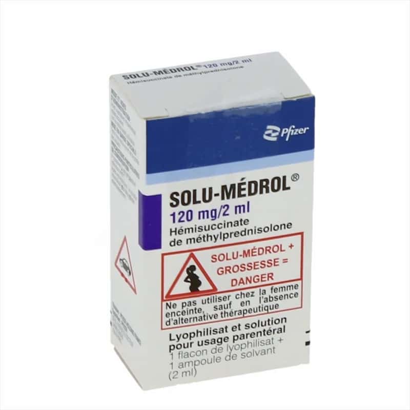Solu-Médrol 120 mg/2 ml