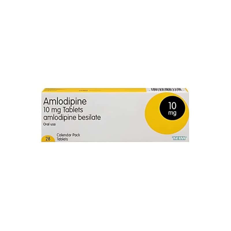 Amlodipine 10mg - Comprimés Pelliculés - Boîte de 30 Comprimés (3x10)