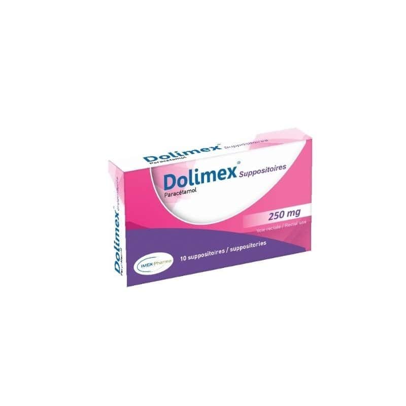 Dolimex Suppositoire 250mg