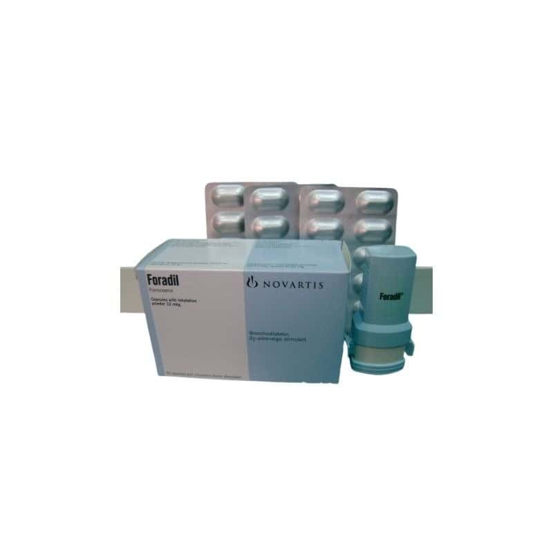 FORADIL 12 MCG GELULE POUDRE INHALAT BTE/60