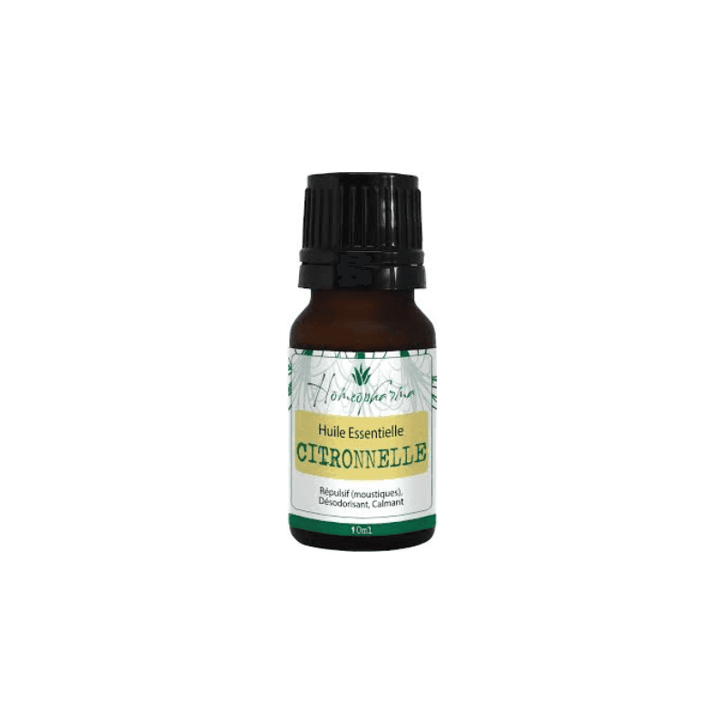 HOMEOPHARMA HUILE ESSENTIELLE CITRONNELLE FL/10ML