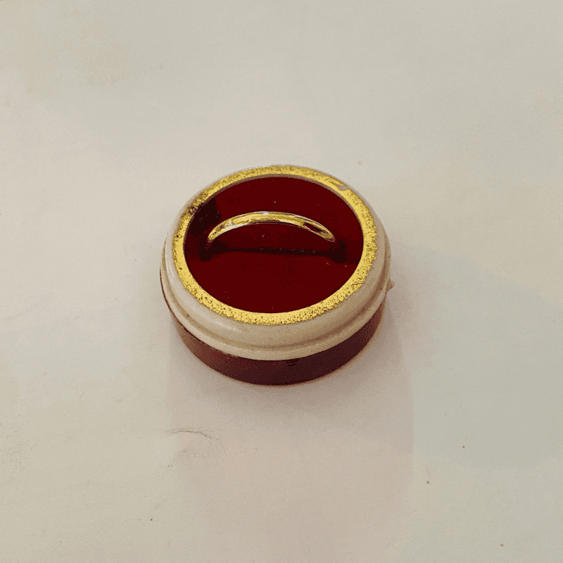 Bague en or alliance simple