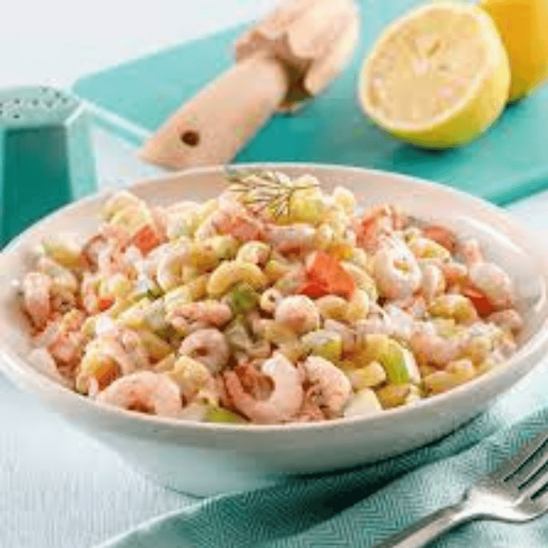 Salade de crevettes sauce cocktail ou mayonnaise
