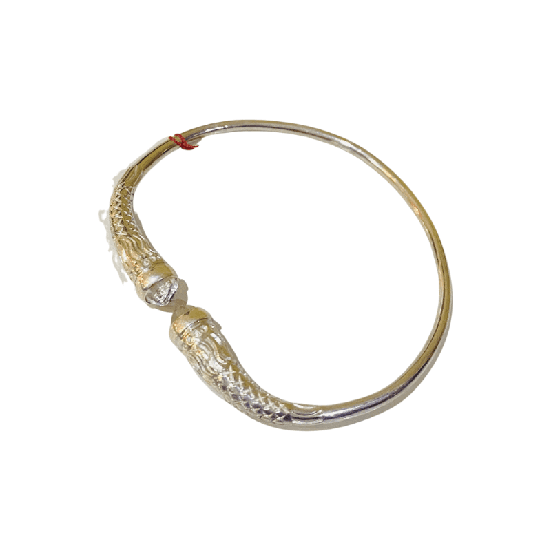 Bracelet vangovango en forme cabochon avec 2 cristaux