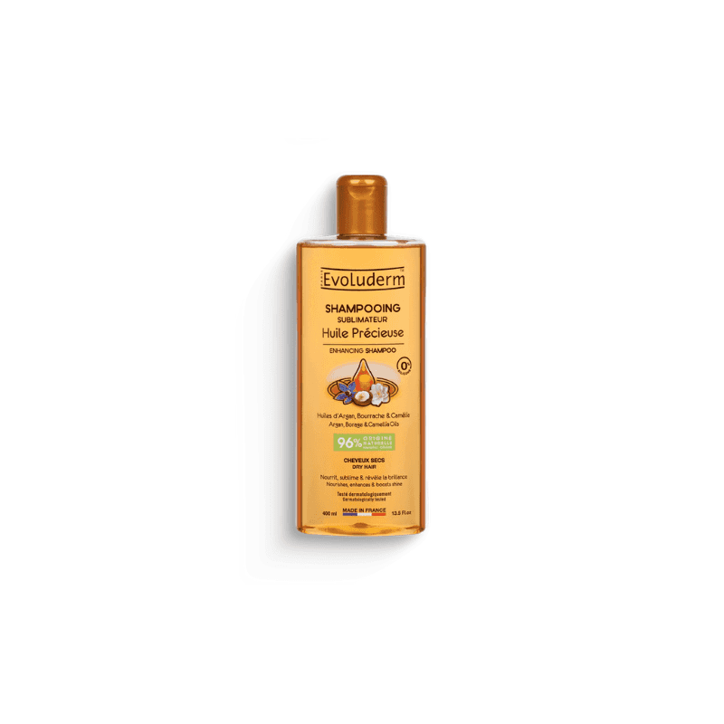 Evoluderm Shampoing Huile Précieuse 400 ml
