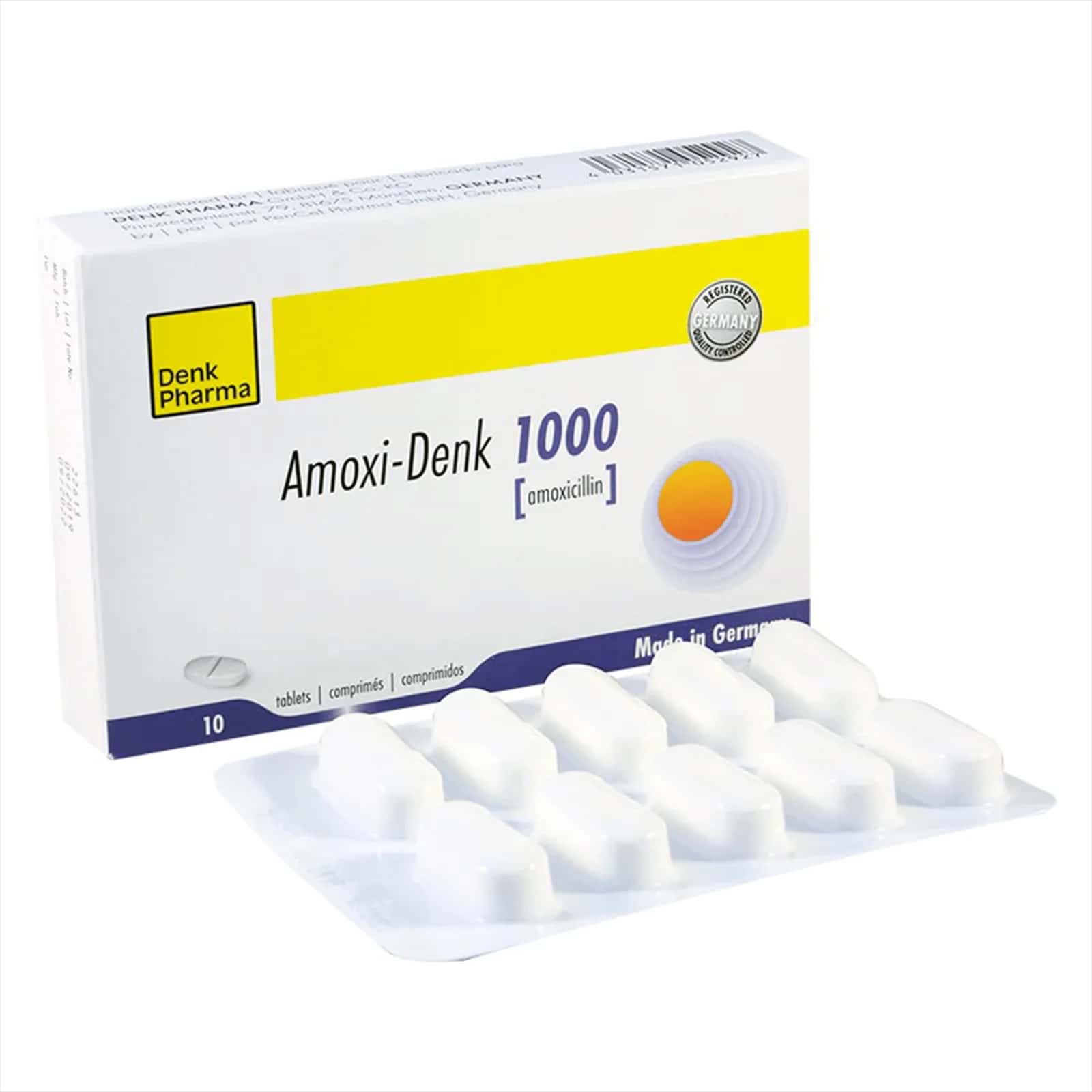 Amoxiclav Denk 1000/125mg - Comprimés