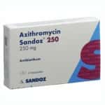Azithromycine Sandoz 250 mg Comprimé