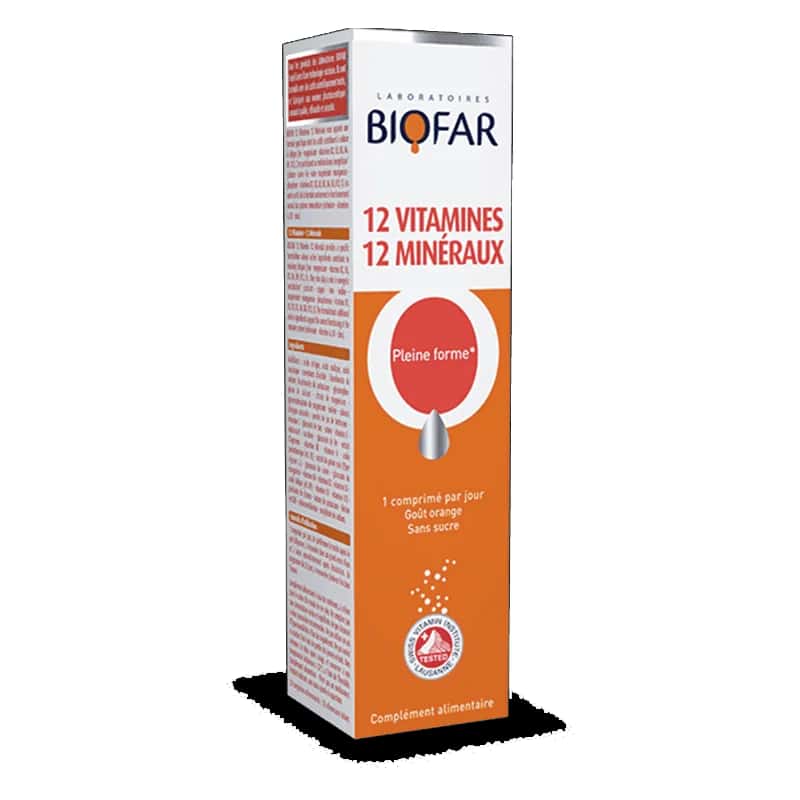 BIOFAR 12 Vitamines +12 Minéraux