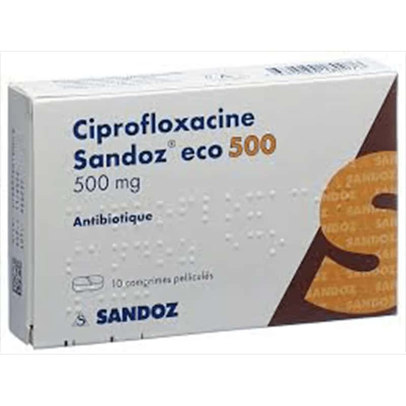 Ciprofloxacine 500 mg Comprimé